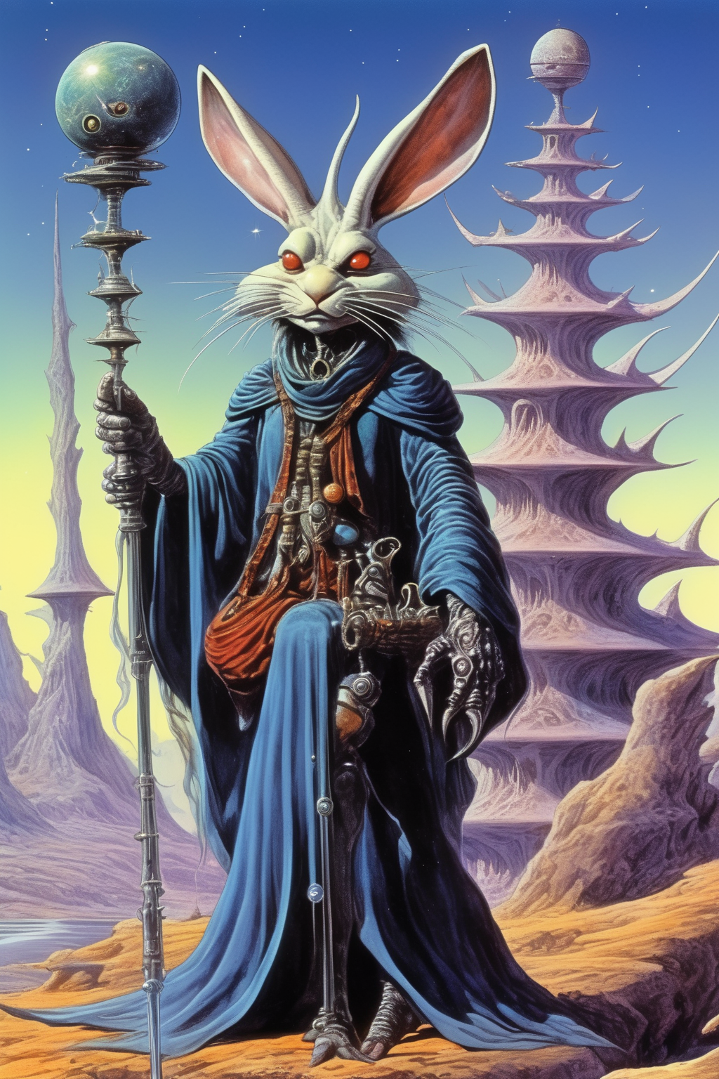 00541-710218719-_lora_Rodney Matthews Style_1_Rodney Matthews Style - the aquarius space faring vampire wizard bounty hunter the over seer keepe.png